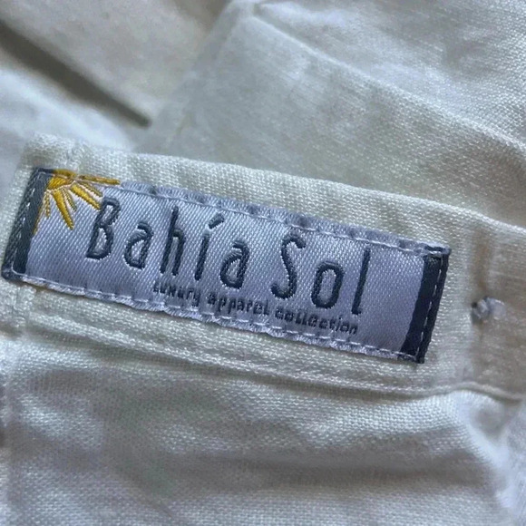 Bahia Sol | Long Sleeve Linen  Shirt - Picture 6 of 7